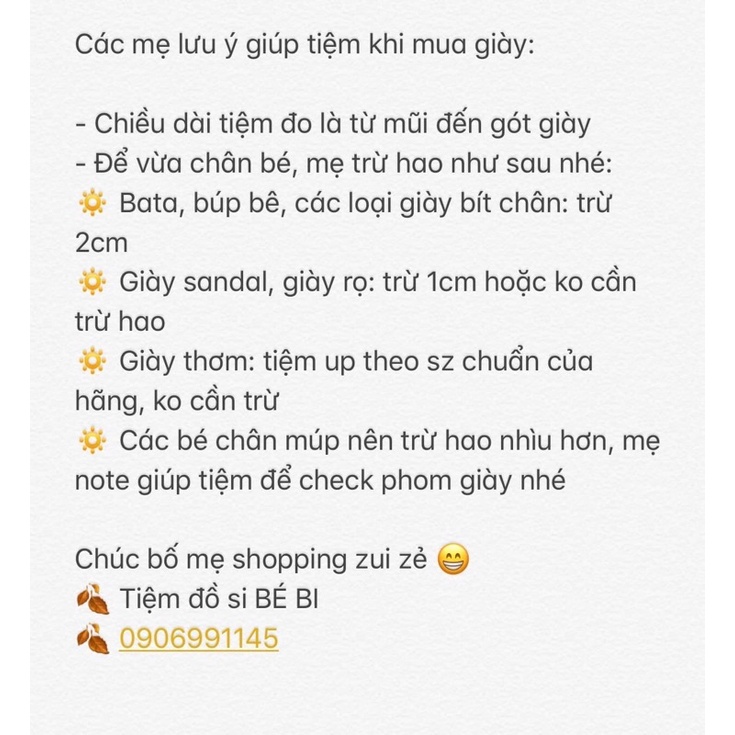 Giày sandal cho bé - hàng 2nd