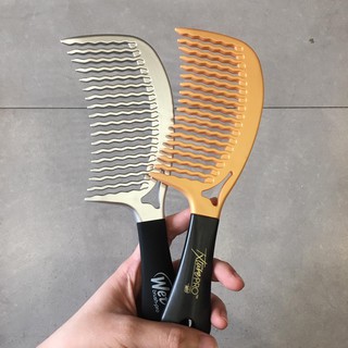 Lược chải tóc gỡ rối răng thưa Wet Brush