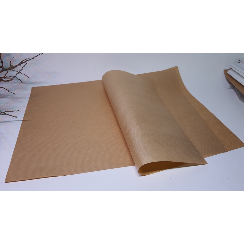 500 tờ giấy nâu thấm dầu 27X36cm & 30x30cm