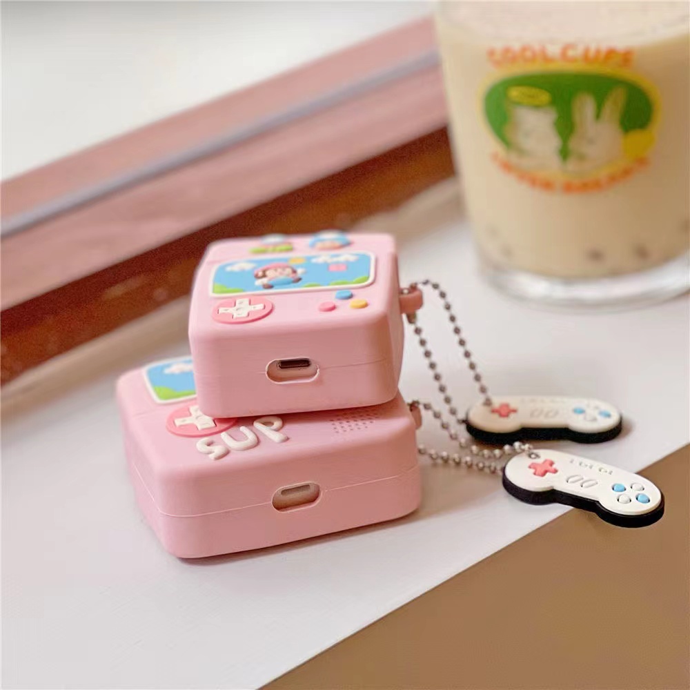 Vỏ Bảo Vệ Hộp Sạc Tai Nghe airpods Pro 1 / 2 / 3 Bằng Silicon Họa Tiết Hoạt Hình big brother Dễ Thương