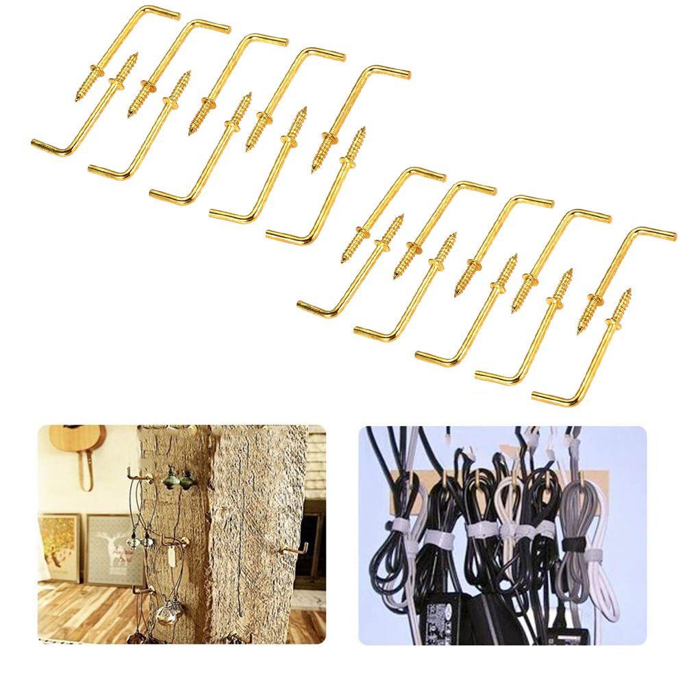 PATRICIA Móc Treo Rèm Cửa / Khung Ảnh Bằng Hợp Kim Độc Đáo DIY
