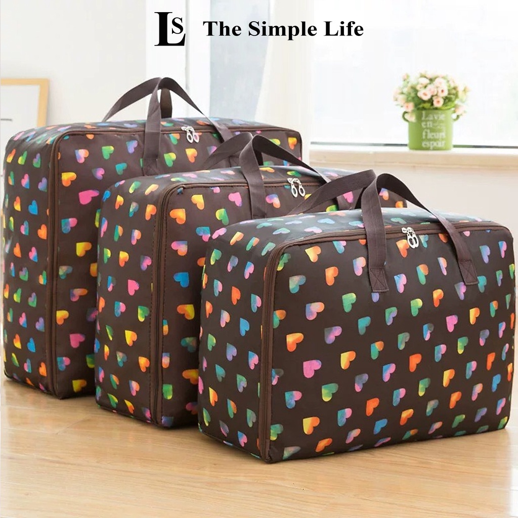 Túi đựng chăn màn, combo 3 túi đựng quần áo, chăn màn chống thấm nước, túi bảo quản, cất chăn mền quần áo [CHÍNH HÃNG]