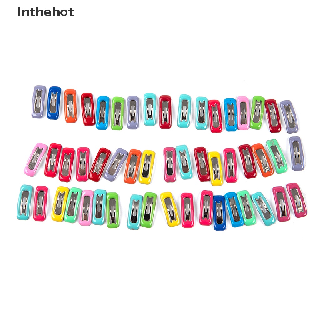 Bộ 10 Kẹp Tóc Nhỏ 2cm Cho Búp Bê Tỉ Lệ 1 / 6 1 / 12