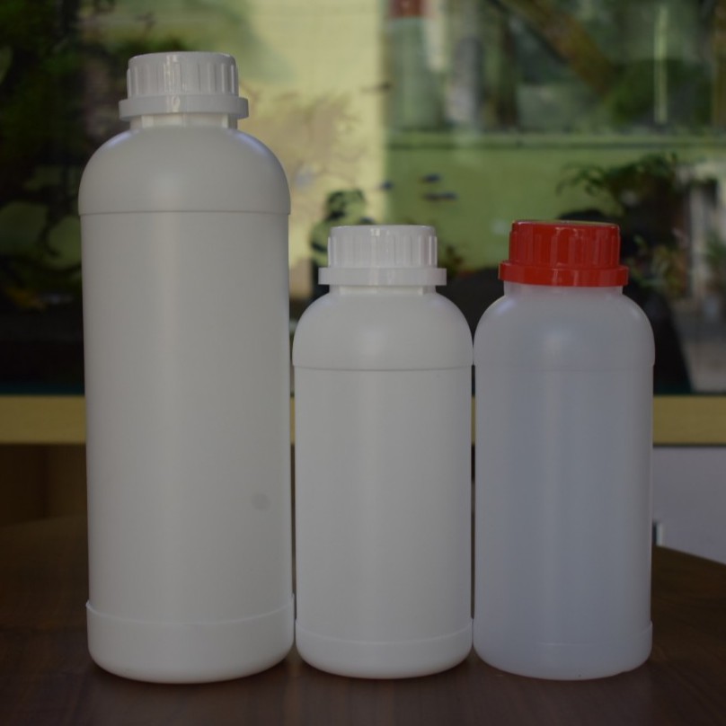 Chai Nhựa HDPE Trắng Nắp Vặn 500ml 1000ml Loại dày