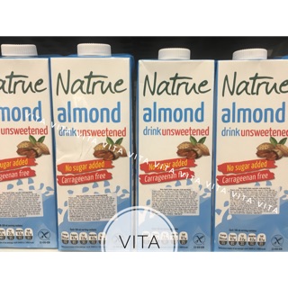 Sữa hạnh nhân 1000 ml Natrue - KHÔNG ĐƯỜNG