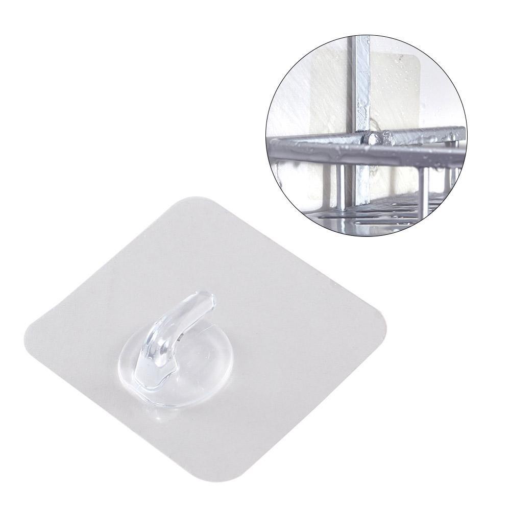 Móc Treo Đồ Dùng Nhà Bếp/Phòng Tắm 6*6cm Chống Nước Trong Suốt R5X4