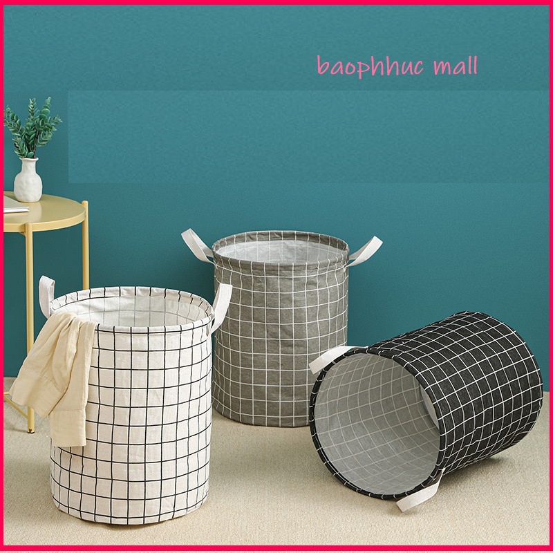 GIỎ VẢI/SỌT VẢI ĐỰNG QUẦN ÁO, ĐỒ CHƠI CHO BÉ CHẤT LIỆU CHỐNG THẤM TIỆN DỤNG