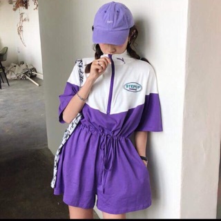 Set jum tím trắng