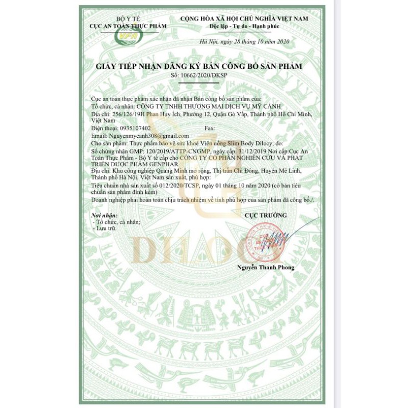 Viên uống Khử mỡ Dilocy Slim Body | BigBuy360 - bigbuy360.vn