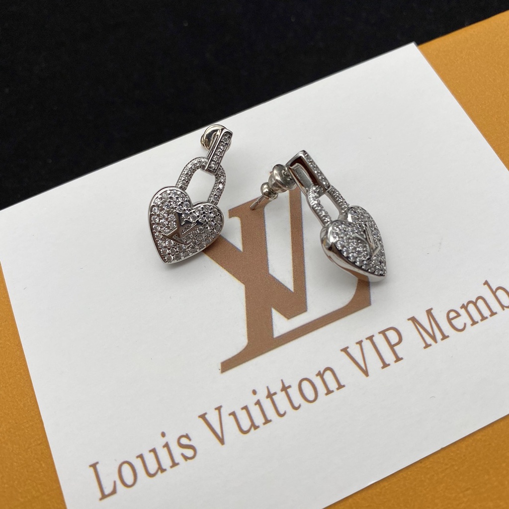 Khuyên Tai Đính Đá Phong Cách Retro Thời Trang Mới