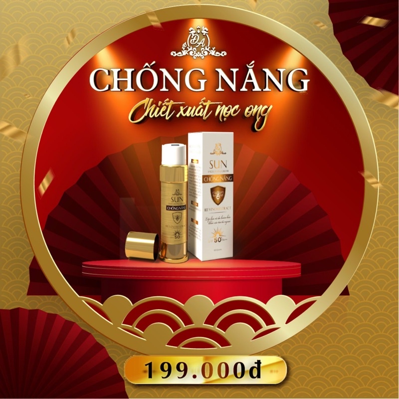 Kem Chống Nắng Sun Collagen X3 Chiết Xuất Từ Nọc Ong- Mỹ phẩm Đông Anh( hàng chính hãng)