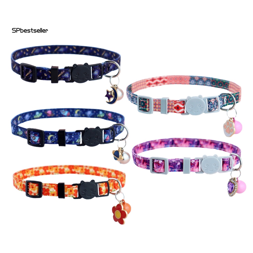 Vòng Cổ Nhẹ Họa Tiết Hoạt Hình Dễ Thương Cho Thú Cưng