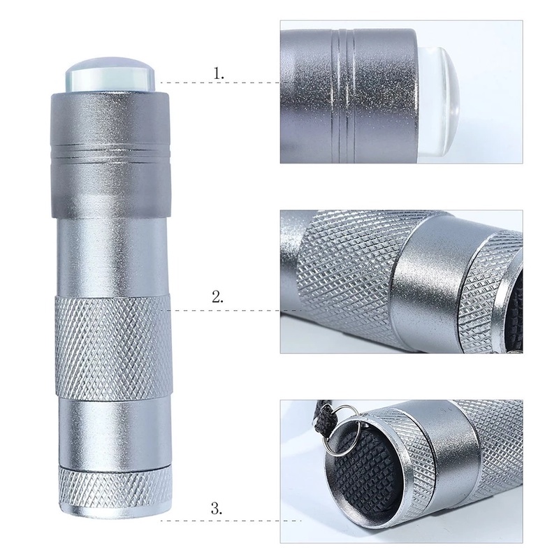 [Hàng mới về] Đèn uv hong khô thạch silicon trang trí móng và sơn móng tay nghệ thuật diy