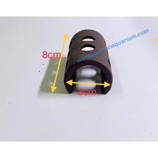 Đồ chơi cá tép hình bán trụ