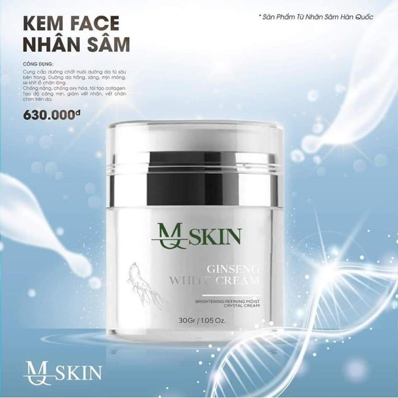 Kem Face Nhân Sâm MQskin