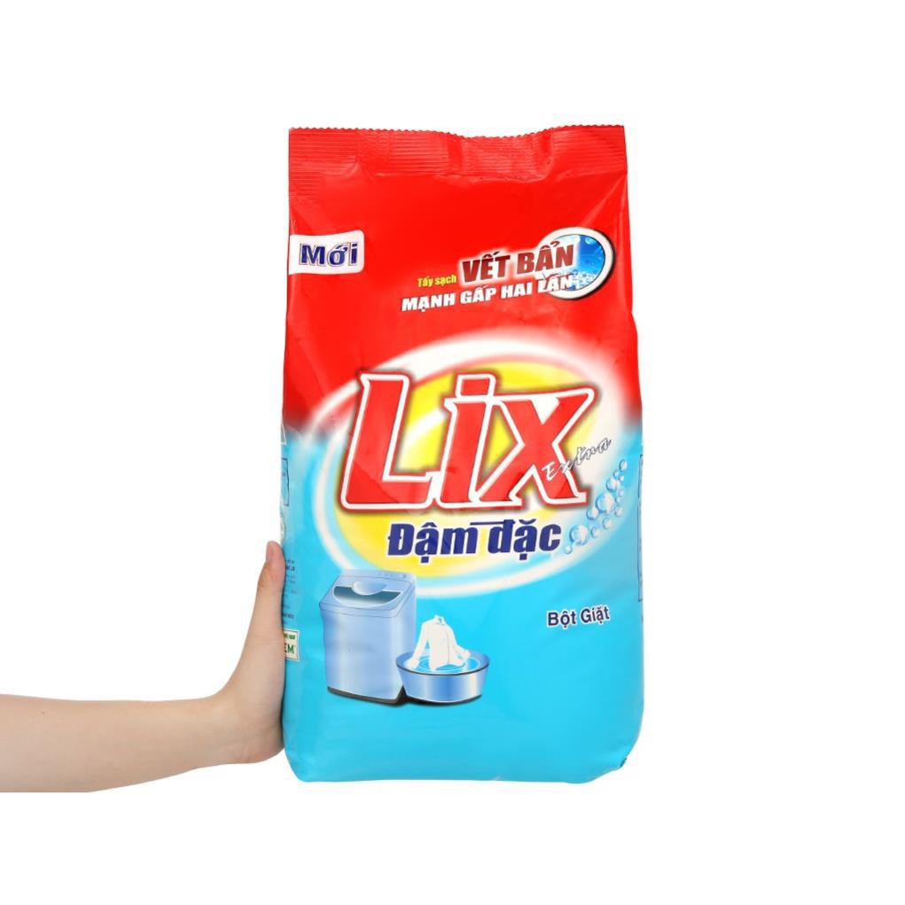 Bột Giặt LIX Đậm Đặc 800 gram siêu tiết kiệm