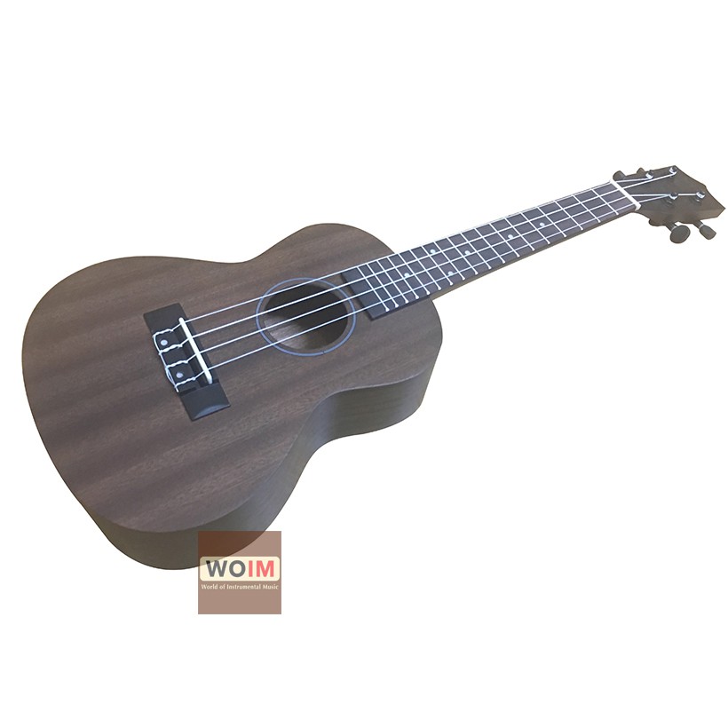 Đàn Ukulele Concert size 23 gỗ cao cấp WOIM - Mẫu trà - HÀNG CÓ SẴN