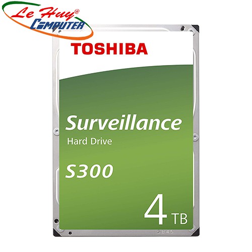 Ổ CỨNG HDD TOSHIBA S300 SURVEILLANCE 4TB HDWT740UZSVA