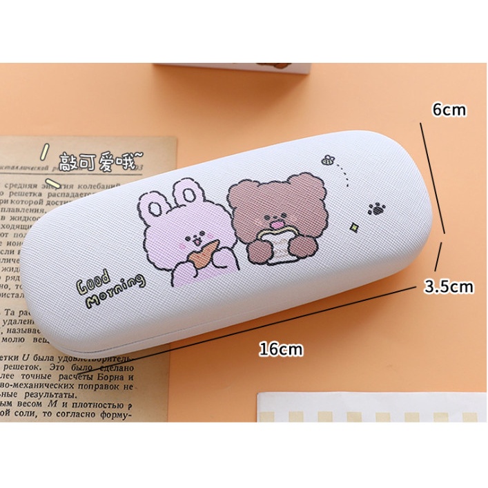 Hộp đựng kính da hoạt hình dễ thương BAG U HOPDUNGKINH27