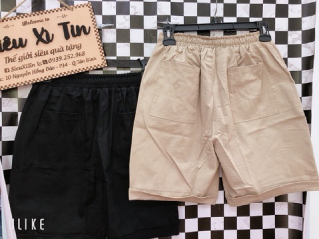 Quần short kaki, quần short unisex | BigBuy360 - bigbuy360.vn