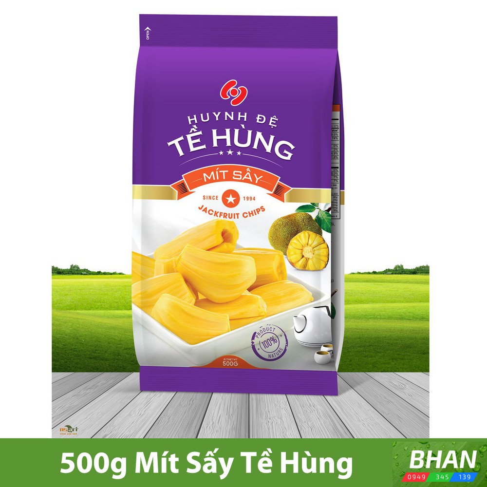 Mít sấy Huynh đệ Tề Hùng 500g