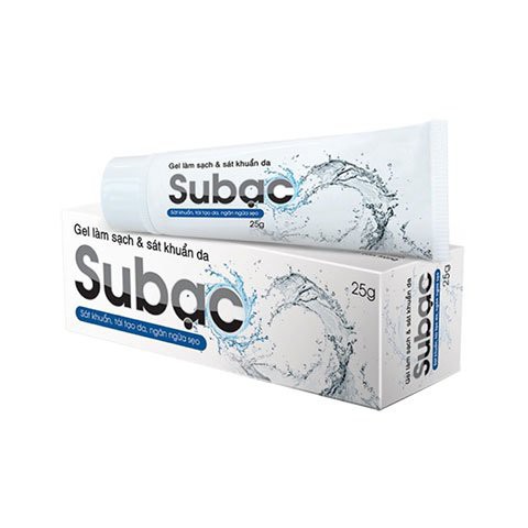 Gel Làm Sạch Và Sát Khuẩn Da Subạc 25G