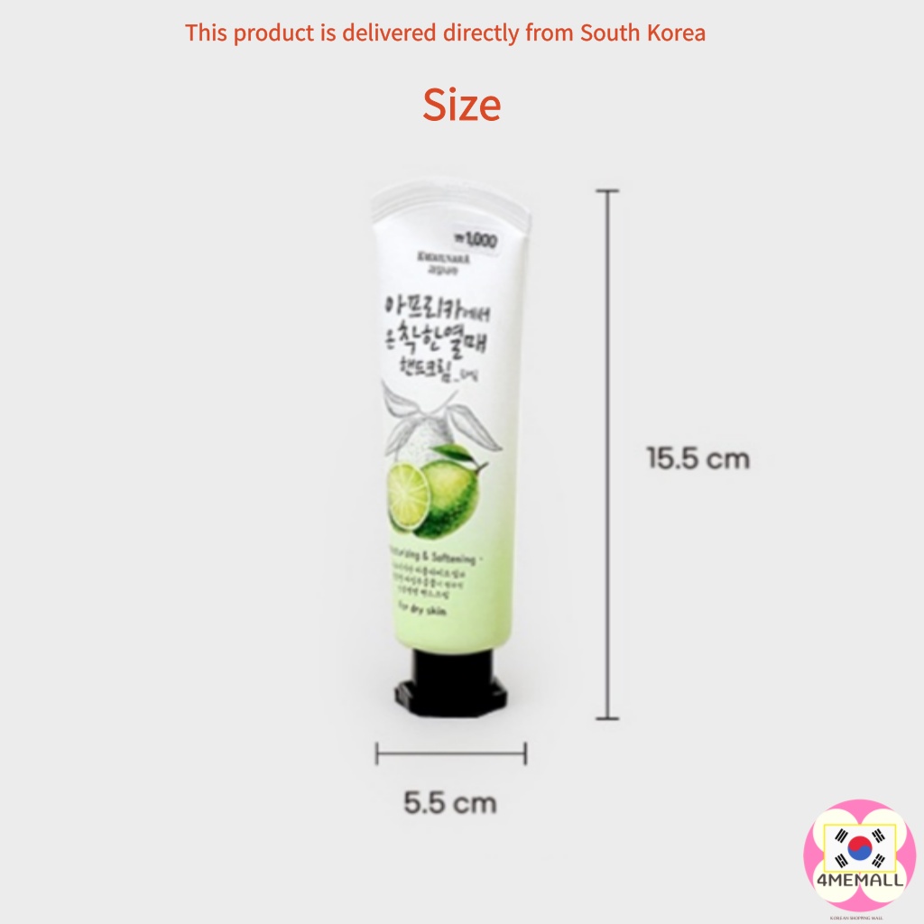 DAISO Kem dưỡng da tay hương trái cây KWAILNARA 80g 3 loại tùy chọn