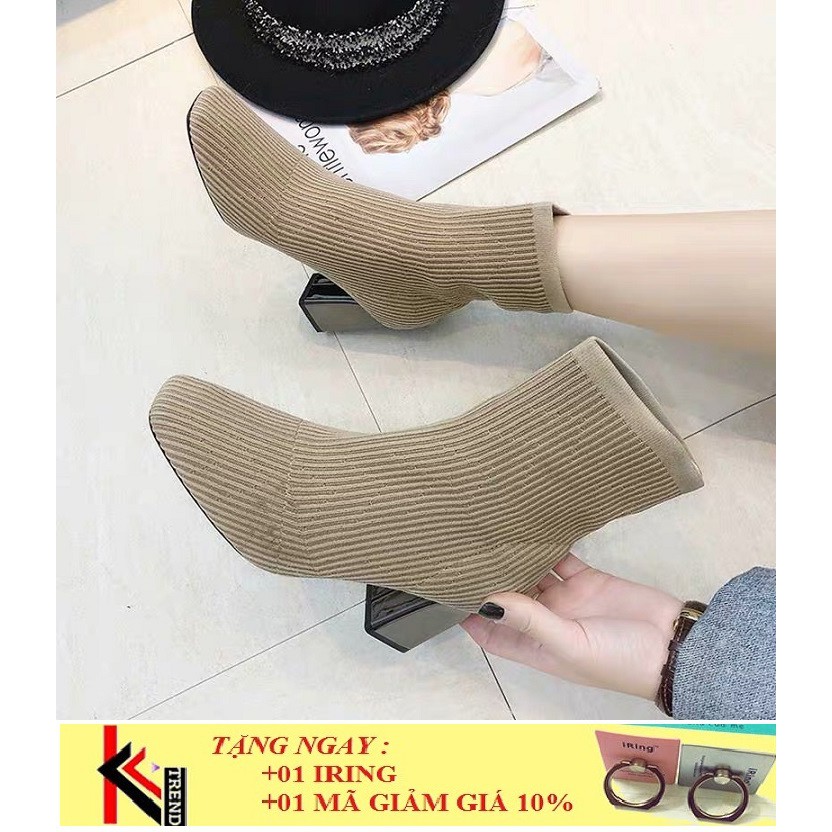 Bốt len nữ đế bạc hàng quảng châu cao cấp (kèm ảnh thật) | BigBuy360 - bigbuy360.vn