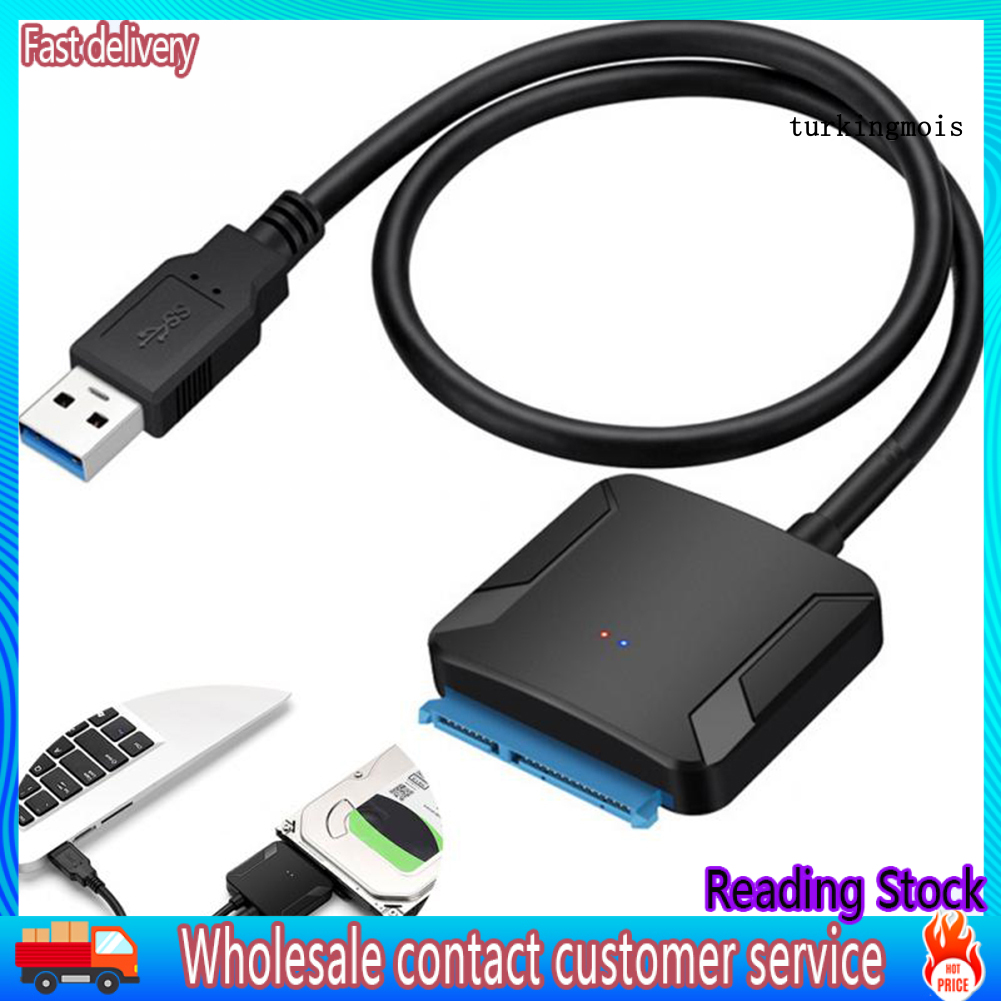 Cáp Chuyển Đổi Cổng Sata Sang Usb 3.0 Cho Ổ Cứng 2.5 / 3.5inch
