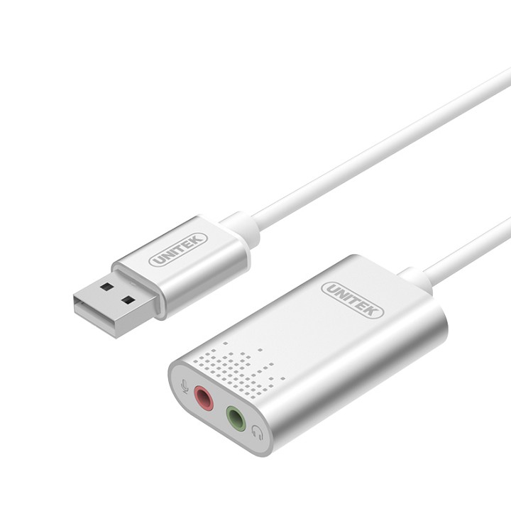 Thiết bị hỗ trợ kết nối usb ra âm thanh USB Sound Unitek Y-247