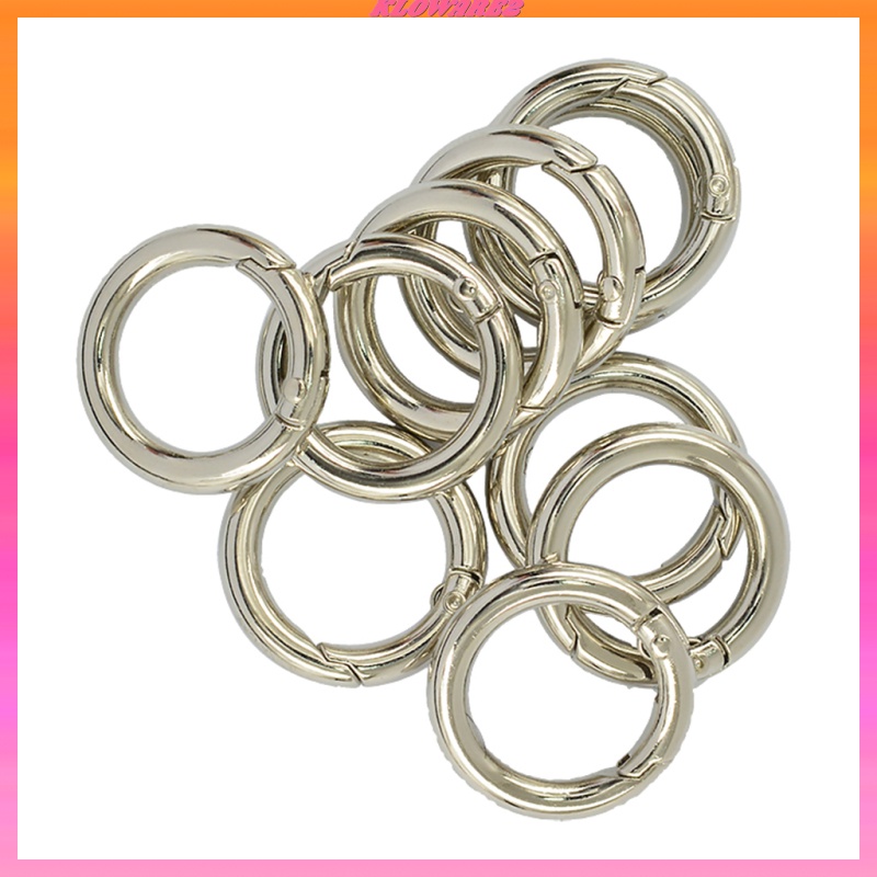 Set 2 / 10 Móc Khóa Túi Xách Bằng Hợp Kim Bạc | BigBuy360 - bigbuy360.vn