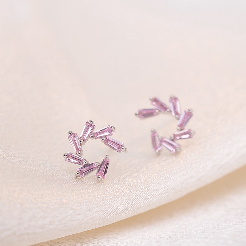 Khuyên Tai Nữ Mạ Bạc 925 Thời Trang Hàn