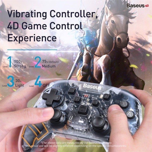 Tay cầm chơi Game không dây Baseus Nintendo Switch Motion Sensing Vibrating Gamepad (SW/PC Dual Mode )