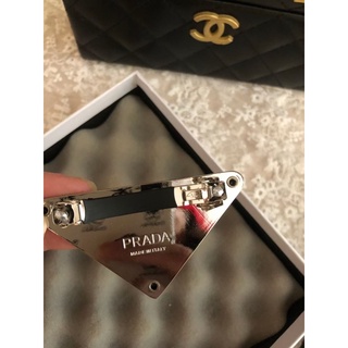 [HÌNH TỰ CHỤP] kẹp tóc prada thương hiệu sang chảnh