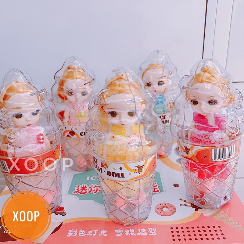 Sale !!! Đồ chơi ! Búp bê cây kem Doll có đèn nháy cho bé gái siêu xinh (SP002116 ) shop phúc yến