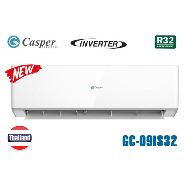 Điều hòa Casper inverter 1 chiều GC-09IS32;GC-12IS32;GC-18IS32  Tại Kho Đà Nẵng