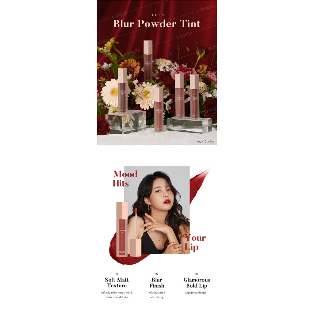 Son kem lì mịn mượt như nhung EGLIPS BLUR POWDER TINT | BigBuy360 - bigbuy360.vn