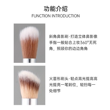 Cọ Trang Điểm Đánh Phấn Bắt Sáng Tạo Khối XIXI Chất Lượng Cao