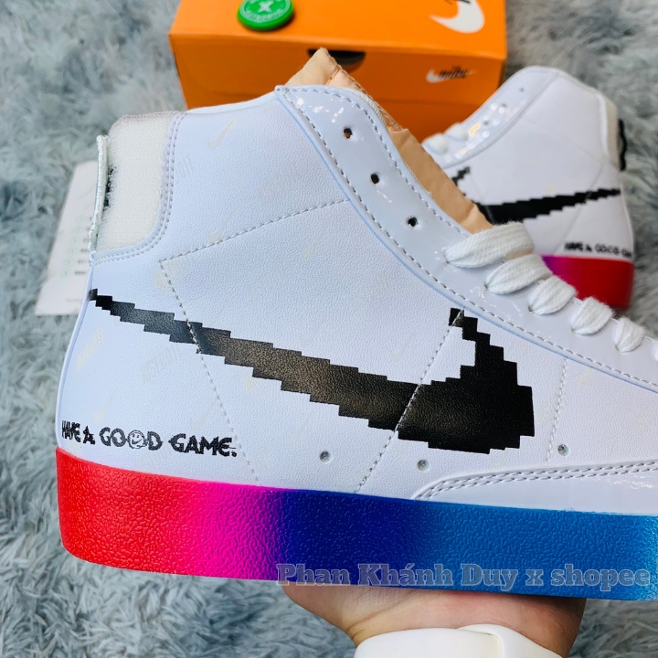 [pkdsneaker25] Giày Nike blazer mid have a good game cao cổ nam nữ