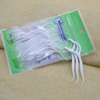 Classic Dental Floss Pick Toothpick Interdental Cleaner Tooth Pick Flosser
