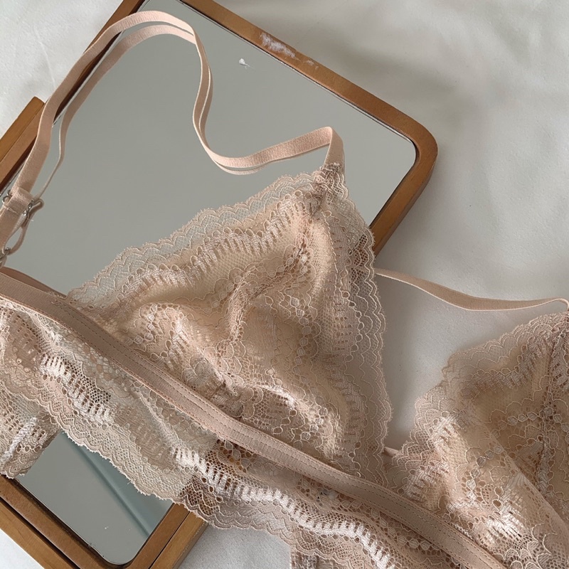 Áo Bralette Ren Dreamy Nude - Lilace.studio Thiết Kế ( Tặng kèm mút ) | BigBuy360 - bigbuy360.vn