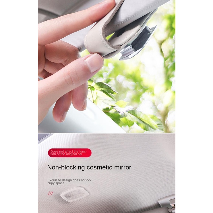 Hộp Đựng Mắt Kính Có Kẹp Gắn Xe Hơi Audi A6L / A5 / A4L / A3 / A1 / Q2L / Q3 / Q7 / Q5L