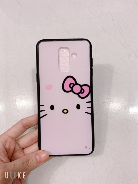 Ốp lưng sam sung A6+,A6 Plus,J8 Mèo kisty