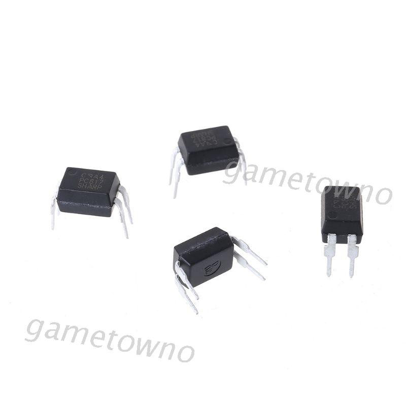 Wili 50pcs PC817 PC817C PC817/C PC817 LTV817 K1010B Optocoupler Sharp