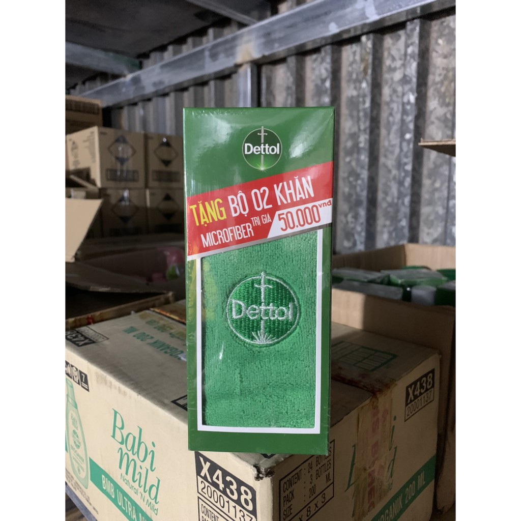 Dung dịch Dettol diệt khuẩn 99,9% đa năng 250-500ml
