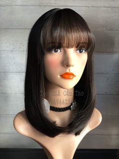 ❤️❤️❤️ TÓC BỘ CÚP 40cm NÂU ĐEN❤️❤️❤️