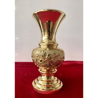 Bình Bông Bằng Đồng, Bình Bông Mai Liễu số 1.5 của Vĩnh Tiến cao 21,5cm