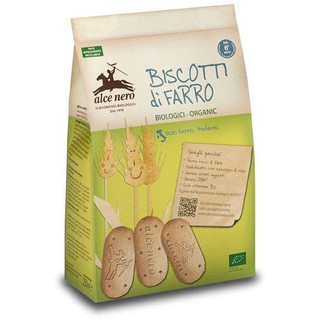 Bánh quy lúa mỳ hữu cơ Alce Nero cho bé từ 6 tháng tuổi 250g