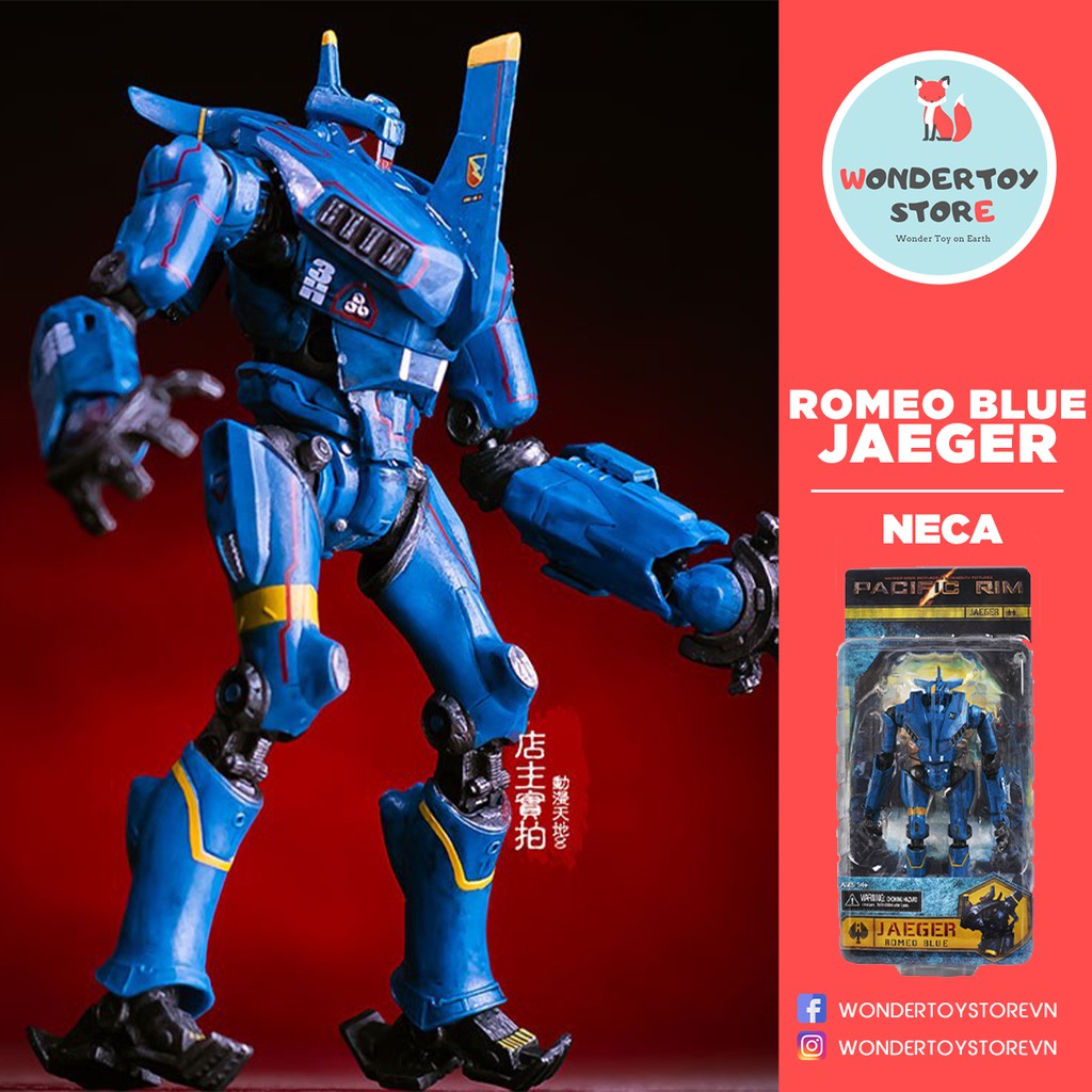 Mô hình Romeo Blue JEAGER PACIFIC RIM NECA 19cm