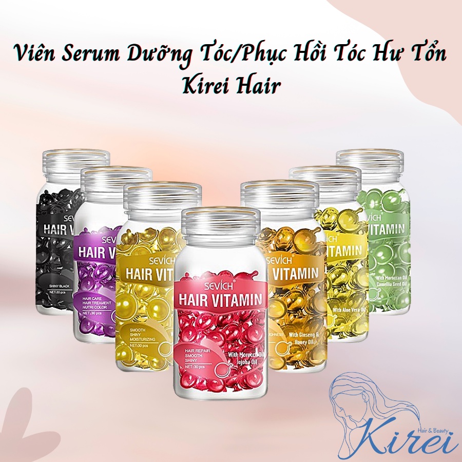 Viên Serum Dưỡng Tóc/Phục Hồi Tóc Hư Tổn Kirei Hair, KireiHair, KIREIHAIR